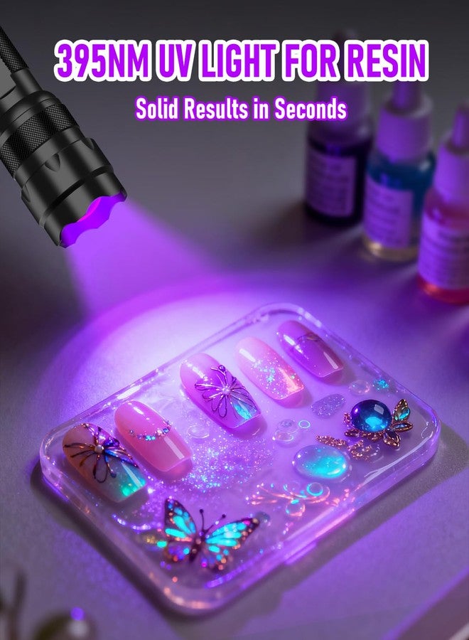 ULTRAFIRE UV Flashlight 395-405 nm Led Blacklight for Curing UV Glue, Leak Detector, Pet Urine Stain - Image 3
