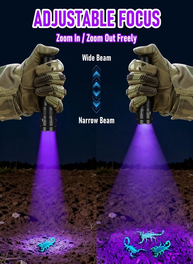 ULTRAFIRE UV Flashlight 395-405 nm Led Blacklight for Curing UV Glue, Leak Detector, Pet Urine Stain - Image 4