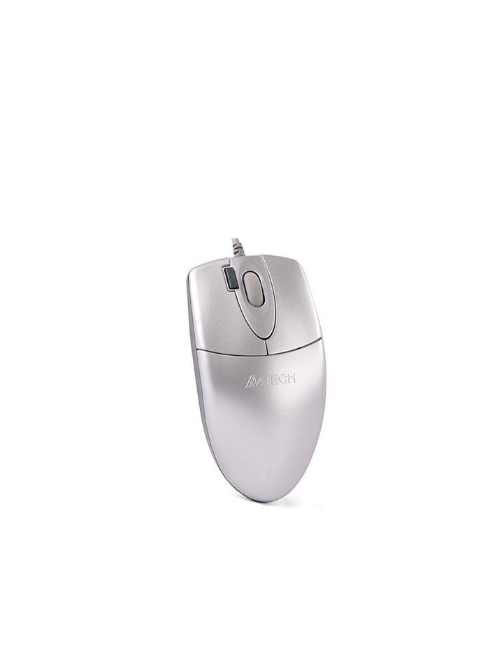ماوس مكتب ضوئي A4Tech OP-620D-USB - نقرة مزدوجة -1000 ديسيبل متعدد الخواص لأجهزة الكمبيوتر | فضى