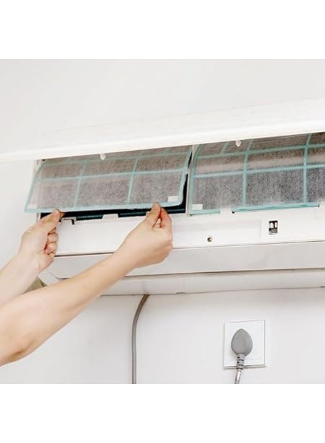 2-piece Air Conditioner Outlet Filter Cotton Dustproof Mesh Replacement Air Purifier Parts Dust Inlet Cover Cotton Dustproof Mesh for Air Conditioner, 40 x 35cm - Image 2