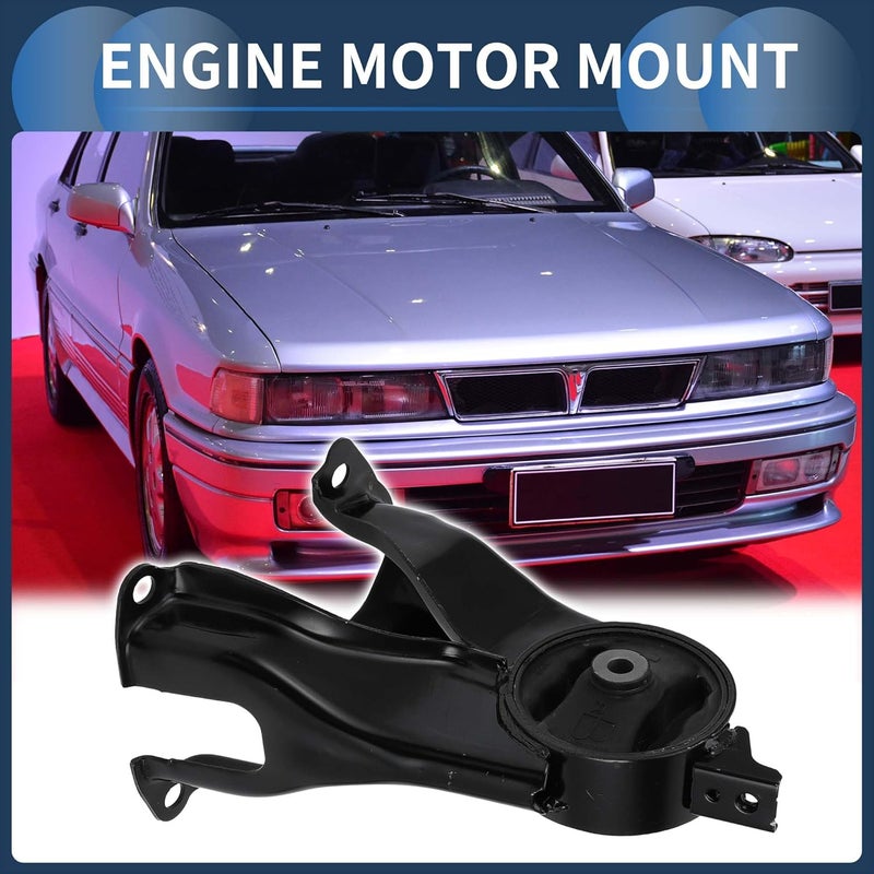 Engine Motor Mount, ENGINE MOUNTING No.MR234837 for Mitsubishi Galant 2009-2012 Black, 1 Pc - Image 2