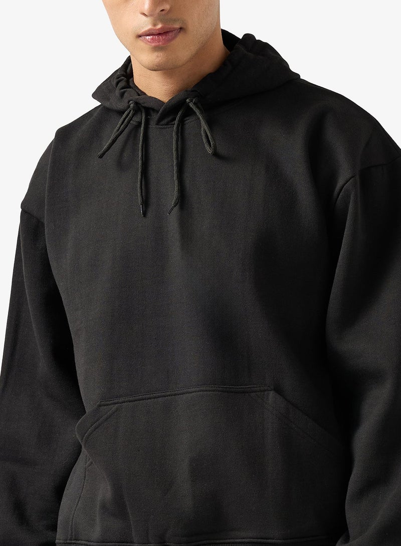 Seventy Five Graphic Print Oversized Hoodie - Image 3