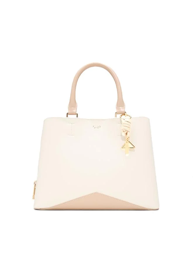 Legorietta Ladies Beige Satchel Bag