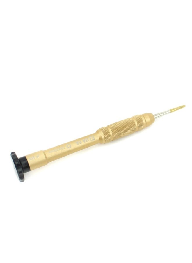 Generic - JF-609-T6 25mm T6 Type Precision Driver Torx Screwdriver (color: Gold)-Color:Color: Gold - Image 1
