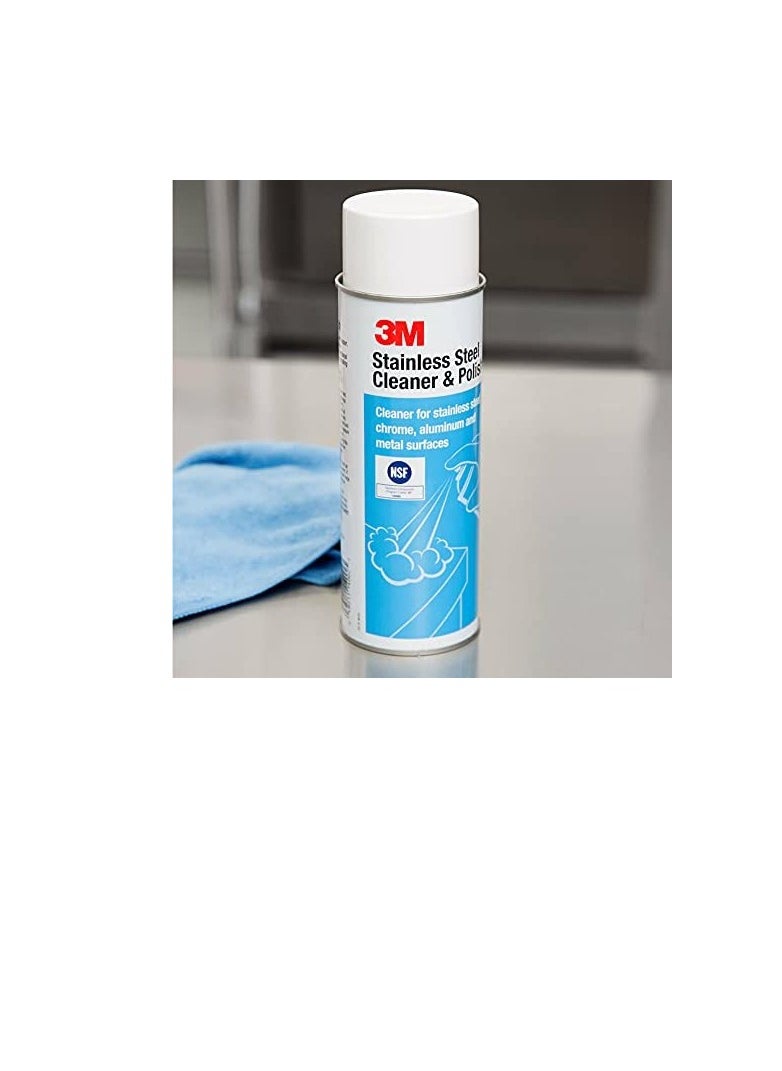 3M Stainless Steel Cleaner & Polish 600ml  - Image 1