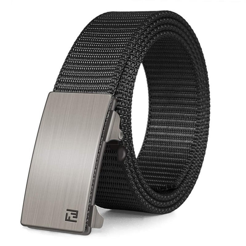FAIRWIN Ratchet Belts for Men - Nylon Web Belt for Golf Tactical Work Casual, Adjustable Webbing with Ratcheting Buckle - Image 1
