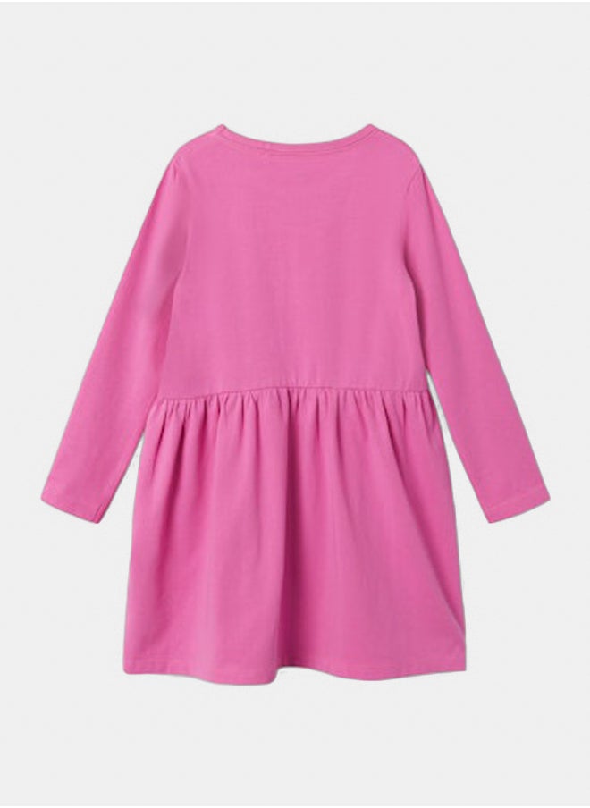 NAME IT name it Girls Ladya Longsleeve Dress  - Image 2