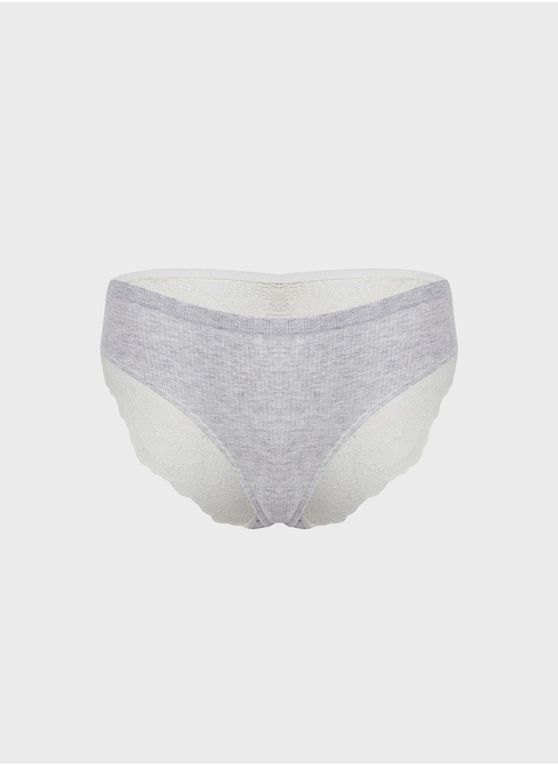 Dorina - Lace Detail Brief - Image 1
