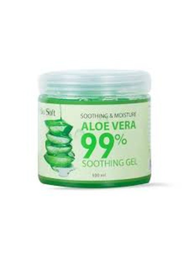 Biosoft Aloe Vera Soothing Gel - 500ml - Image 1