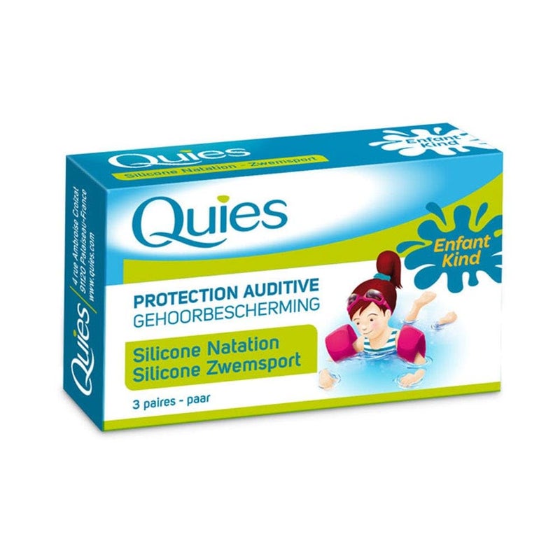 QUIES - Silicone Ear Protection for Children - Box of 3 Pairs - Image 3