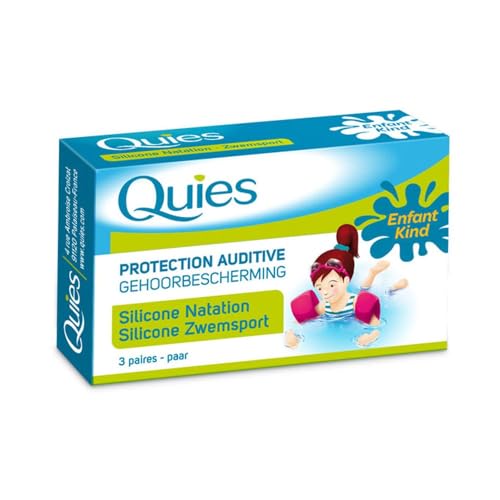 QUIES - Silicone Ear Protection for Children - Box of 3 Pairs - Image 1