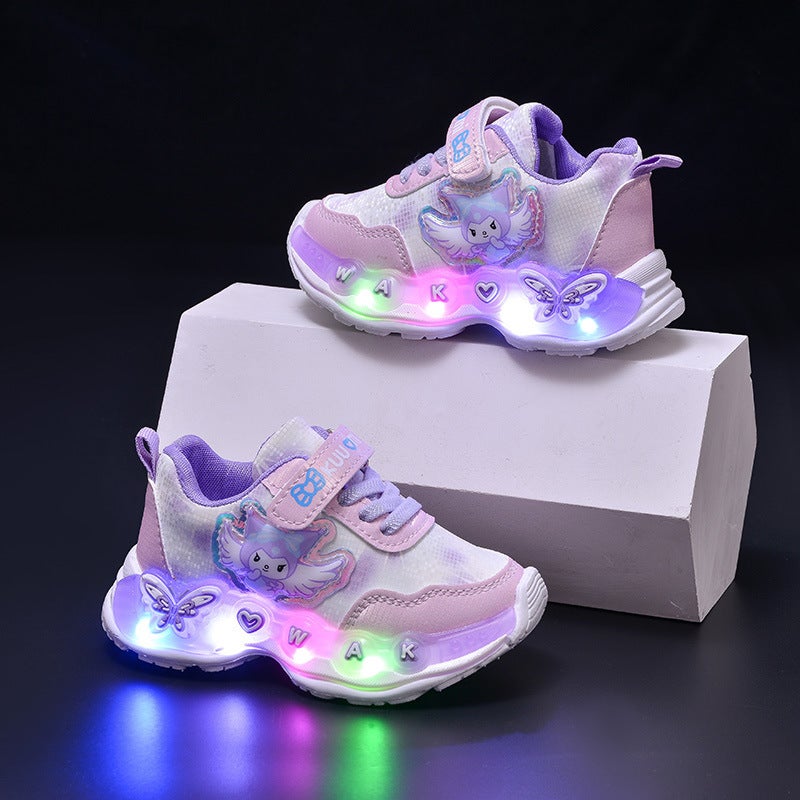 Mesh Sneakers Lightweight Flexible Sole Walking Shoes For Kids Indoor And Outdoor Activities - Image 4