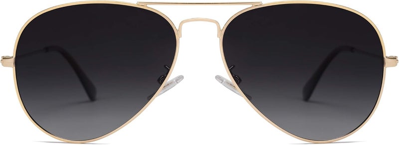 سوجوز نظارات SOJOS الكلاسيكية من نوع أفياتور المستقطبة للرجال والنساء، بتصميم عتيق ورجعي - Image 1