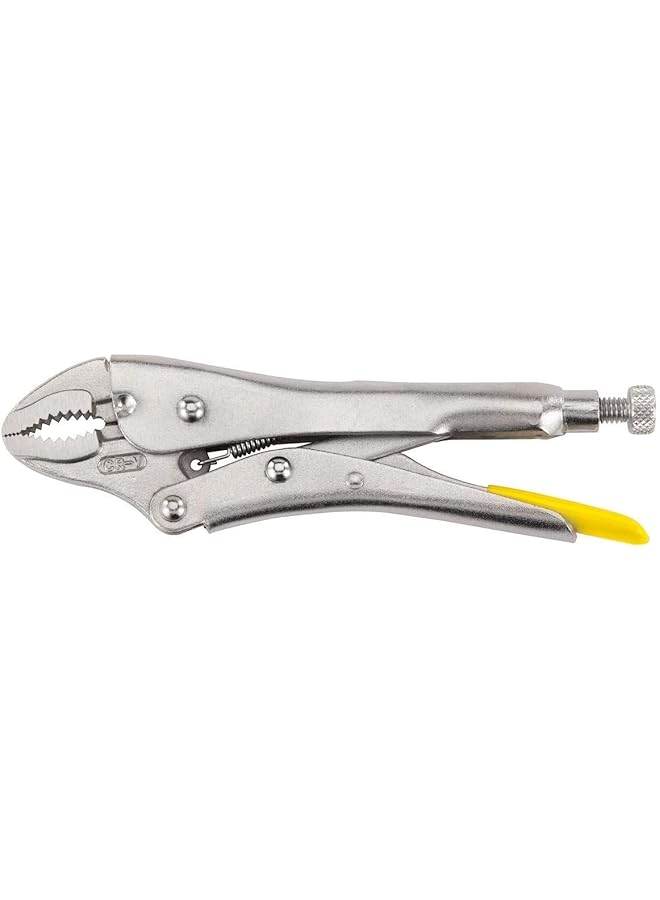 Stanley 084809 Locking Pliers 9 Inch Curved Jaw  - Image 1