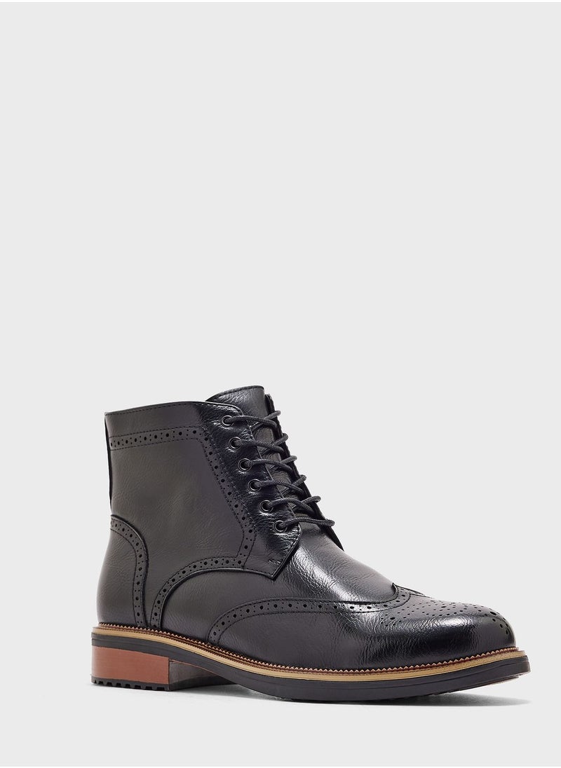 Robert Wood - Casual Welted Boots - Image 1