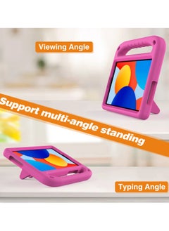 Best Choice Products For Redmi Pad SE 8.7 Case,Lightweight Kids Friendly Shockproof Handle Stand Case with Kickstand & Pencil Stylus Holder for Xiaomi Redmi Pad SE 8.7 Inch  - Image 2