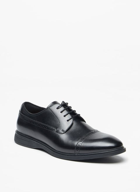 Men's Lace-Up Derby Shoes