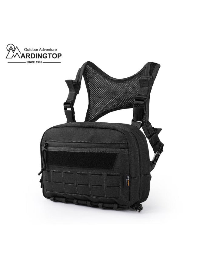 Mardingtop Outdoor Tactical Chest Pack, Cycling Sports Hiking Men's Bag, Quick-response Lightweight Portable Motorcycle Bag - Image 1