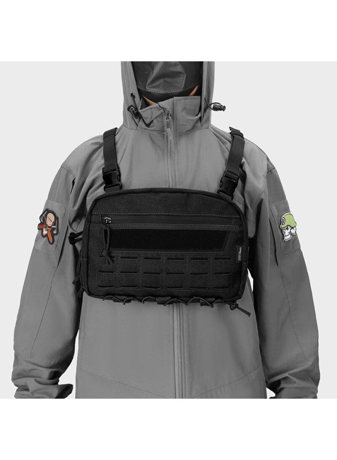 Mardingtop Outdoor Tactical Chest Pack, Cycling Sports Hiking Men's Bag, Quick-response Lightweight Portable Motorcycle Bag - Image 4