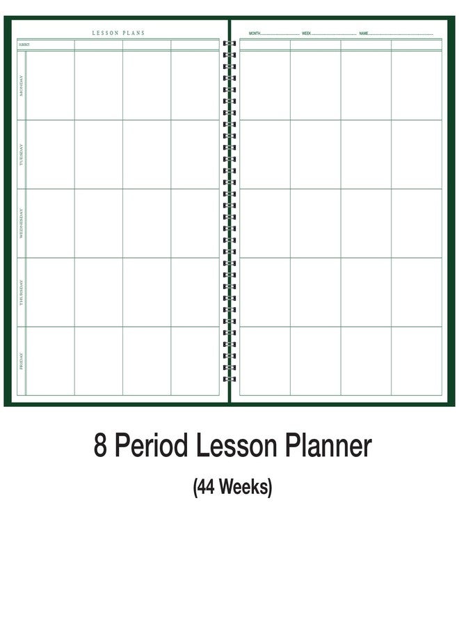 Ward Combination 9-10 Week Class Record + 8 Period Lesson Plan Book - Image 3