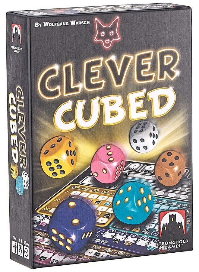 Stronghold Games Clever Cubed Board Game Black - Image 1