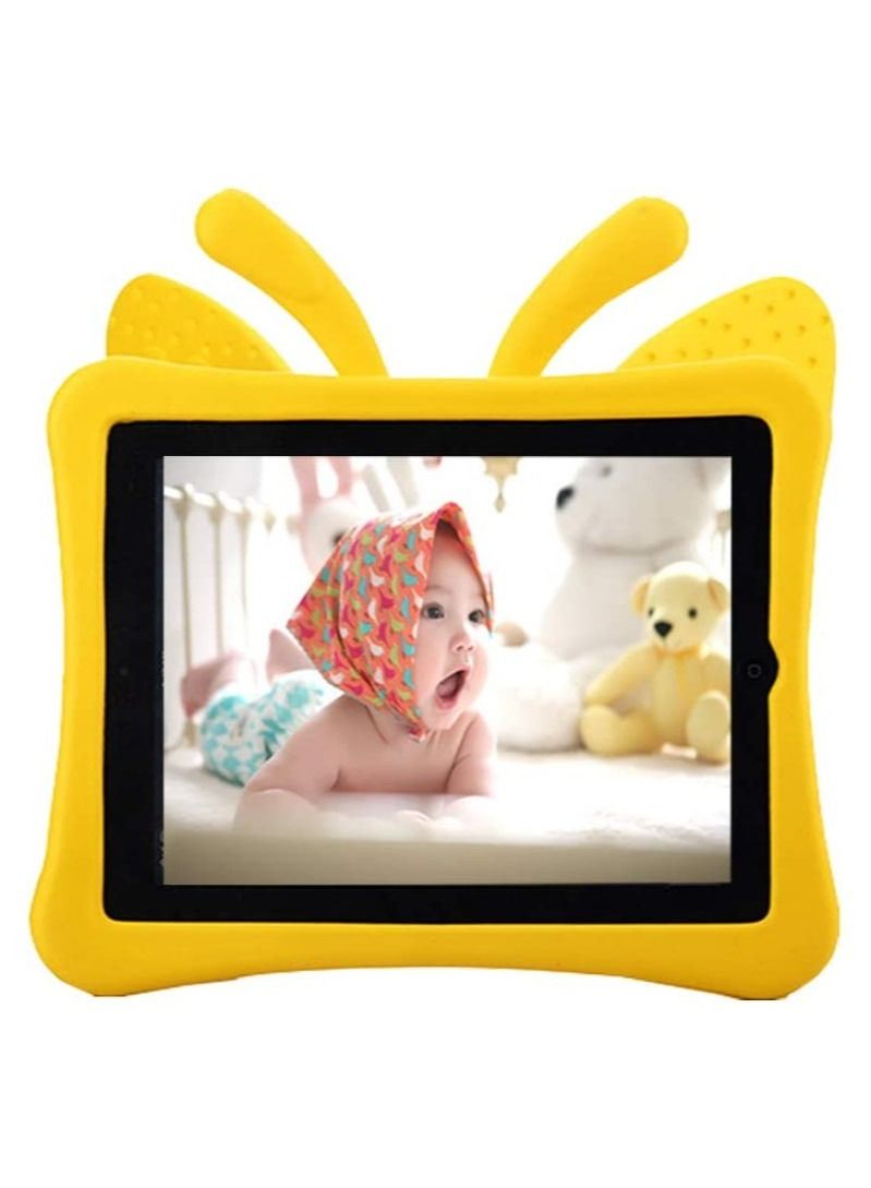 iPad 9th 8th 7th Generation Case Kids Girls Boys , Cute Butterfly Shockproof EVA Foam Super Protection Stand Cover for iPad 2021 2020 2019 10.2" and iPad Air 3 Pro 10.5" - Image 2