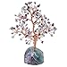 Rockcloud rockcloud Natural Crystals Money Tree Feng Shui Tree with Fluorite Crystal Base Decoration for Wealth and - Image 2