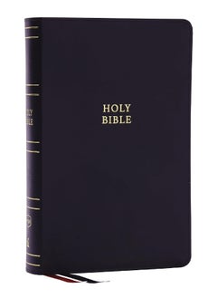 NKJV, Single-Column Reference Bible, Verse-by-verse, Black Bonded Leather, Red Letter, Comfort Print (Thumb Indexed)  - Image 3