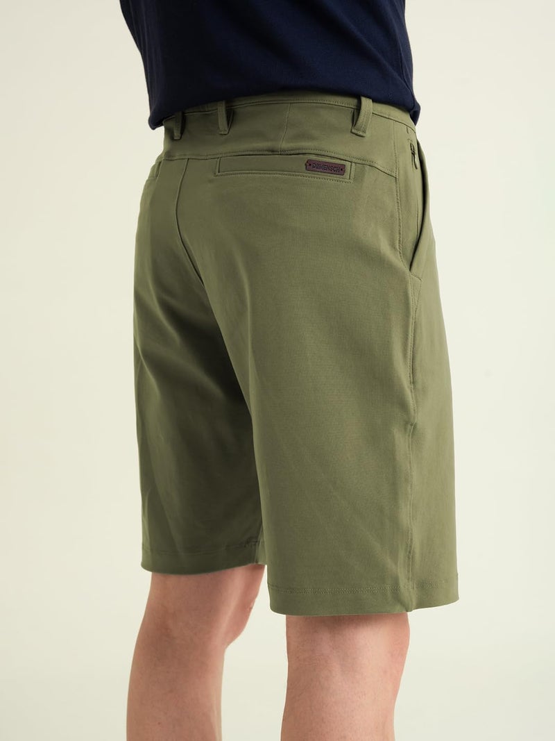 DAMENSCH Men's Regular Shorts (Dam-FSHT-RLN-M_Green_M) - Image 4