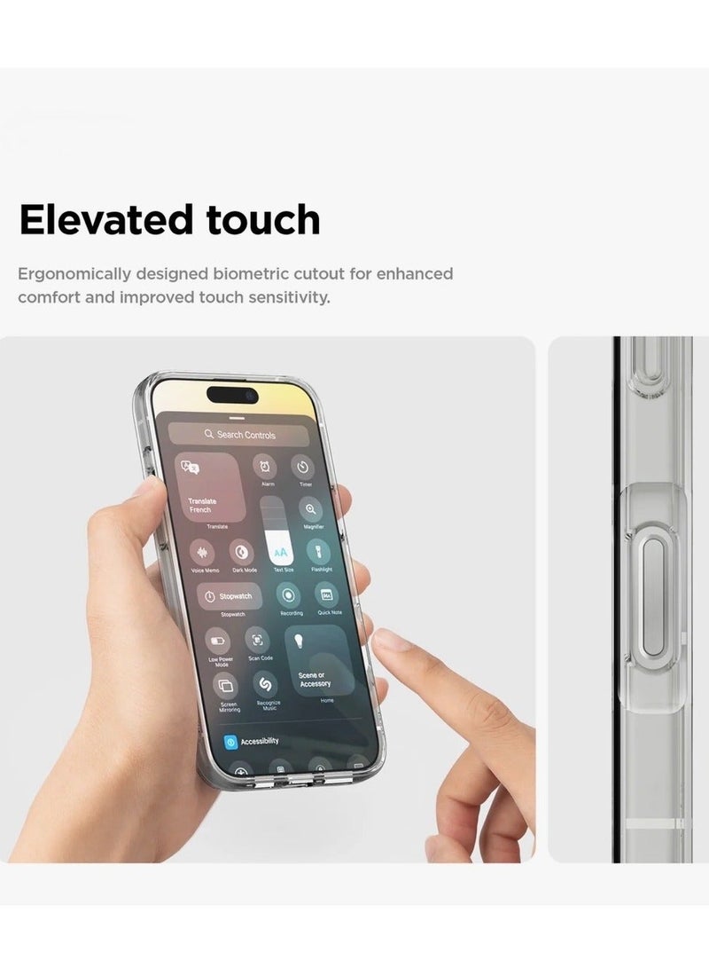 كريستال جراب هاتف شفاف لهاتف آيفون 16 - غطاء TPU صلب رفيع للغاية مقاوم للصدمات، جراب خلفي واقٍ شفاف تمامًا مقاوم للاصفرار مع حماية للكاميرا - Image 4