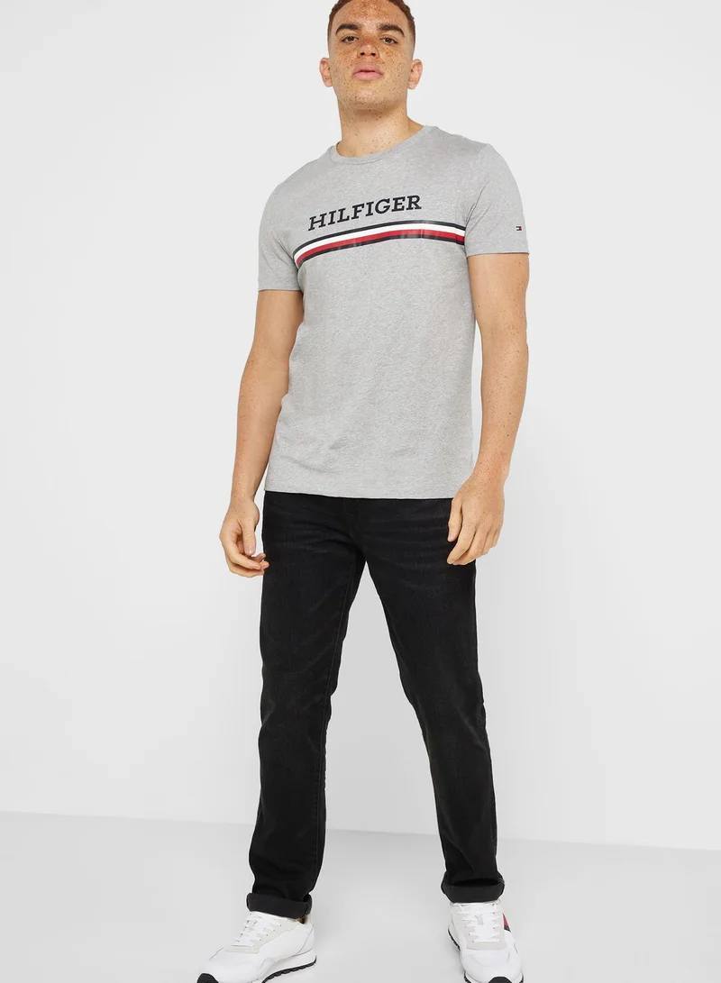 TOMMY HILFIGER Logo Crew Neck T-Shirt