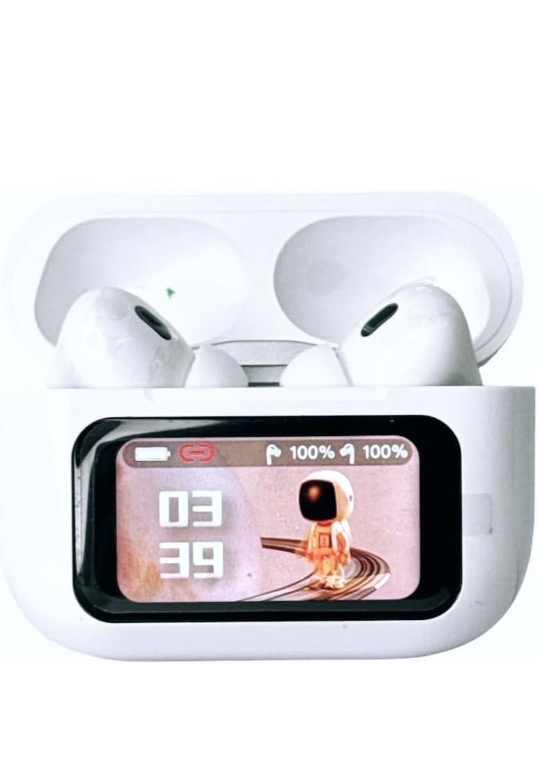 Generic - A9 Pro TWS Touch Screen Wireless Earbuds – Bluetooth Active Noise Cancelling Sport Headphones - Image 1