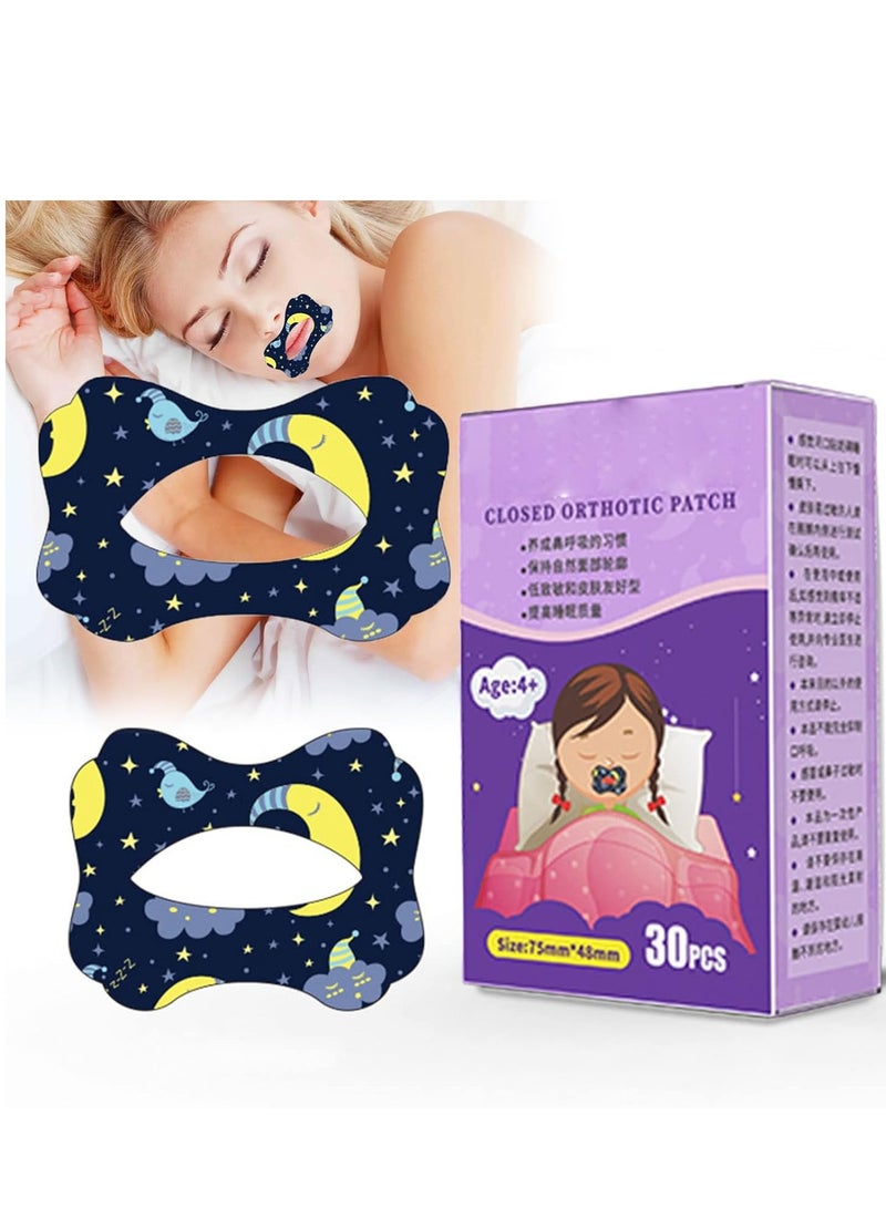 SOLARAE 60PCS Mouth Tape for Sleeping, Stop Snoring Mouth Tape, Nose Breathing Anti Snoring Tapes, Less Mouth Breathing Snoring Reduction Improved Sleep Develops For 2 Types Adults And Kids - Image 1