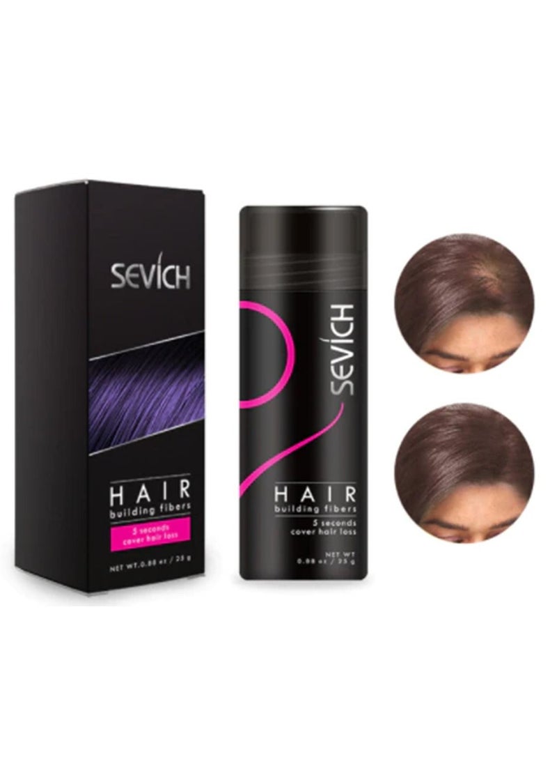 Sevich - Hair Building Fibers Keratin Thicker Anti Hairs Loss Concealer Thickening Fiber Powders Growth Sevich 25G - Image 1