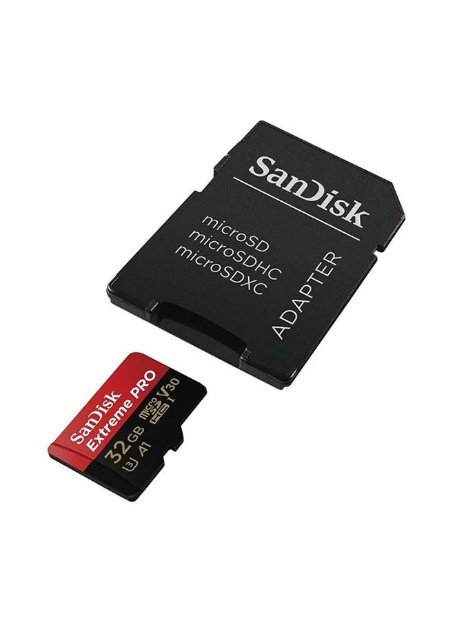 sandisk Extreme PRO microSDHC + SD Adapter + RescuePRO Deluxe 100MB/s A1 C10 V30 UHS-I U3 32 GB - Image 2