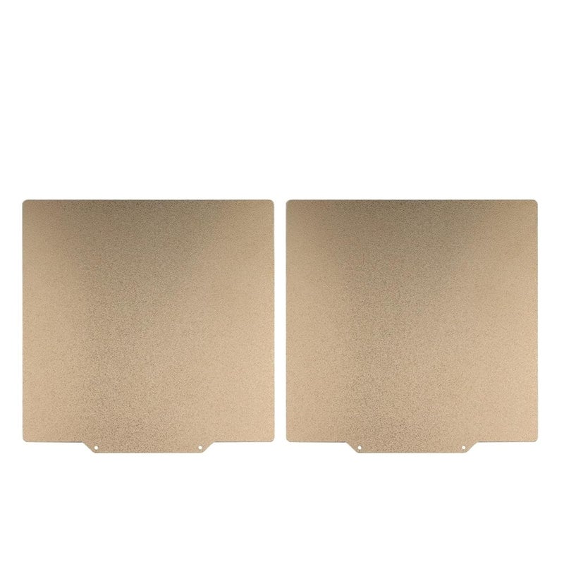 لوحة بناء مغناطيسية من فولاذ الربيع PEI مقاس 310x310 مم، ورقة محززة لسرير التسخين لطابعة ثلاثية الأبعاد - Image 1