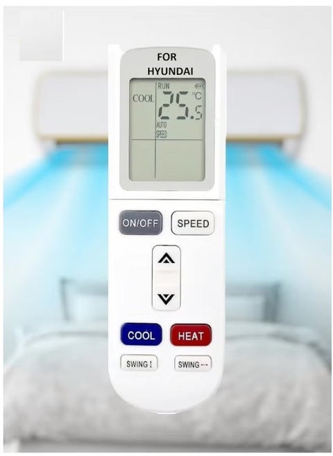 Air Conditioner Remote Control for Aux YKR-L/101E, YKR-L/102E, YKR-L/103E LCD A/C Remote Controller Replacement - Full Functionality, Easy Navigation, Durable, Reliable