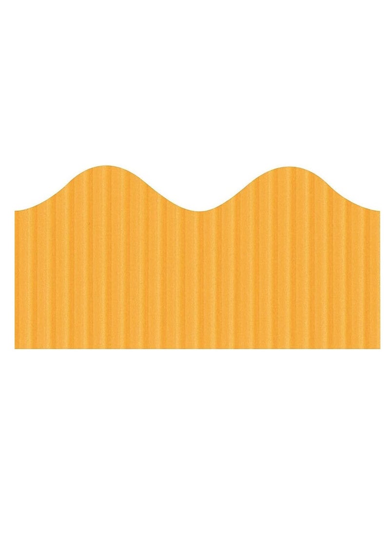 Pacon - 57mm Wide Bordette Decorative Border Sunset Gold - Image 1
