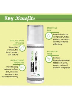 7 Days 10% Vitamin C Face Serum For Glowing Skin & Pigmentation With Hyaluronic Acid & Niacinamide Highly Stable Non Irritating Non Sticky Vitamin C Face Serum For Men & Women 30Ml  - Image 5