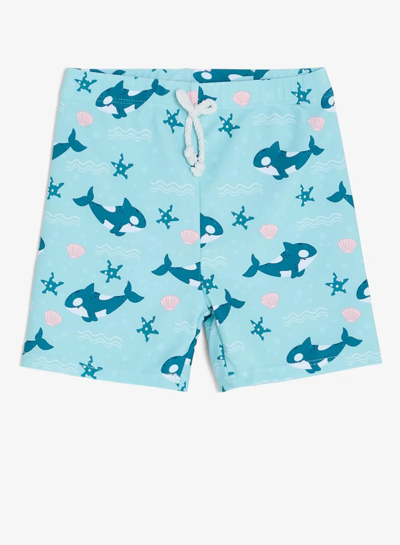 Pinata Sea Animal Print Swim Short