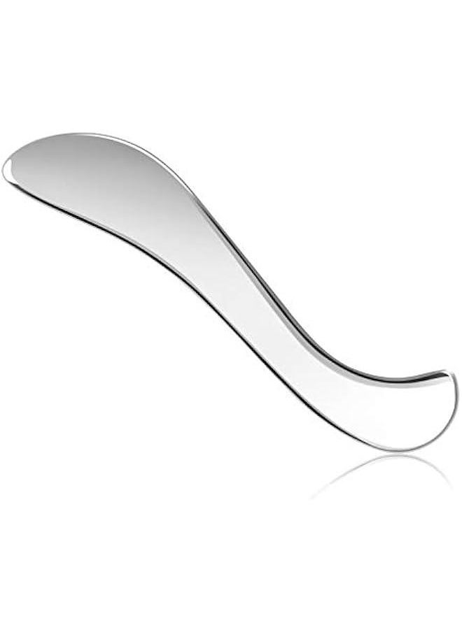 Generic Facial Gua sha Tools for Physical Therapy and Massage - Stainless Steel Muscle Scraper, Graston Tool, and Fascia Blaster for Perineal Massage and Muscle Relief  - Image 1