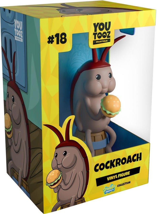 Youtooz Cockroach 4.8" Inch Vinyl Figure, Official Licensed Cockroach Collectible from Spongebob Squarepants Collection - Image 1