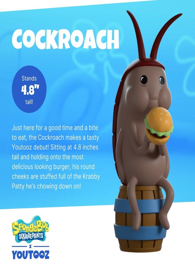 Youtooz Cockroach 4.8" Inch Vinyl Figure, Official Licensed Cockroach Collectible from Spongebob Squarepants Collection - Image 2