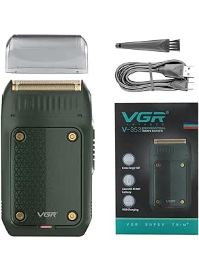 VGR V-353 Professional Ultra Slim Rechargeable Electric Shaver - Image 3