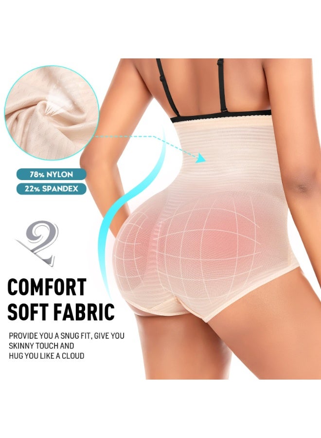 Nicor High Waist Belly Hip Control Corset Seamless Shapewear Tummy Control Shapewear Panties  Beige - Image 4