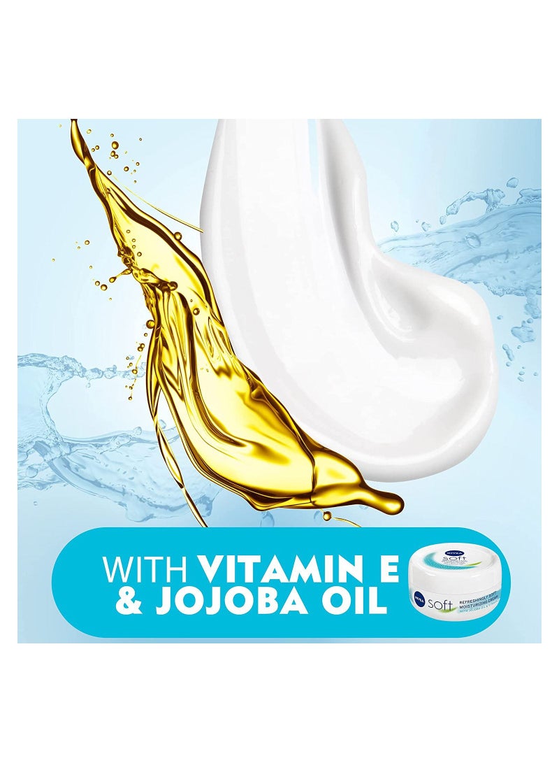 Nivea Refreshingly Soft Moisturizing Cream 200 ml - Image 5