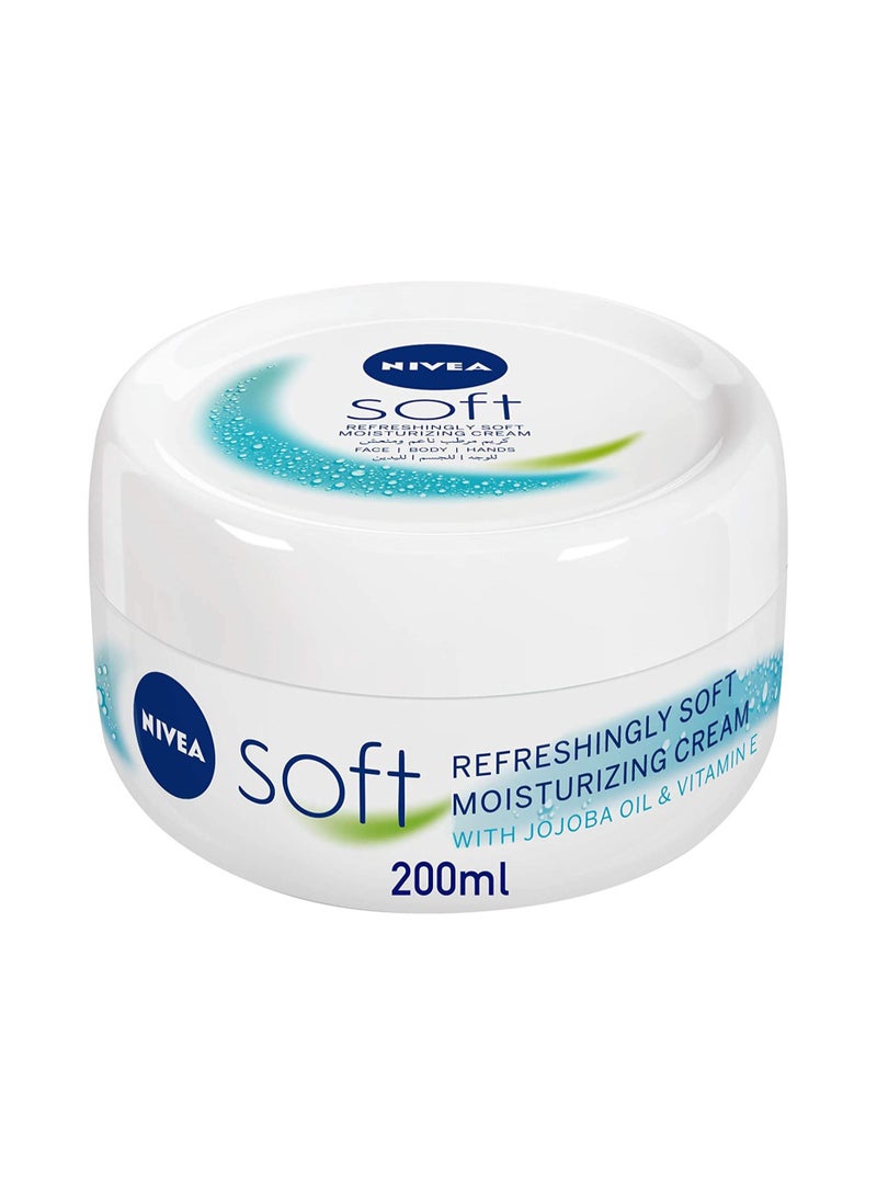 Nivea Refreshingly Soft Moisturizing Cream 200 ml - Image 2