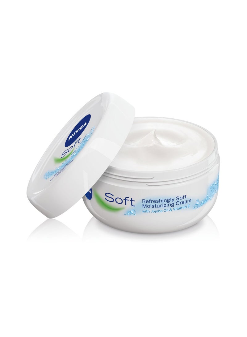 Nivea Refreshingly Soft Moisturizing Cream 200 ml - Image 1
