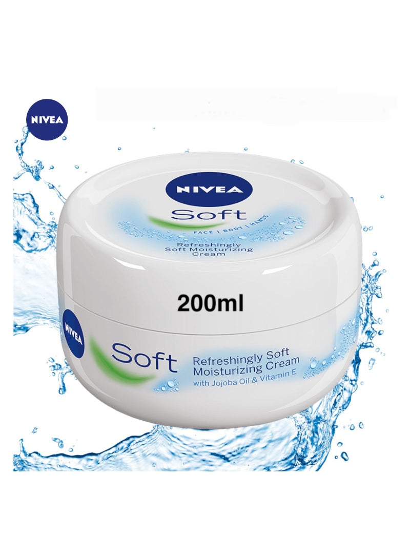 Nivea Refreshingly Soft Moisturizing Cream 200 ml - Image 4