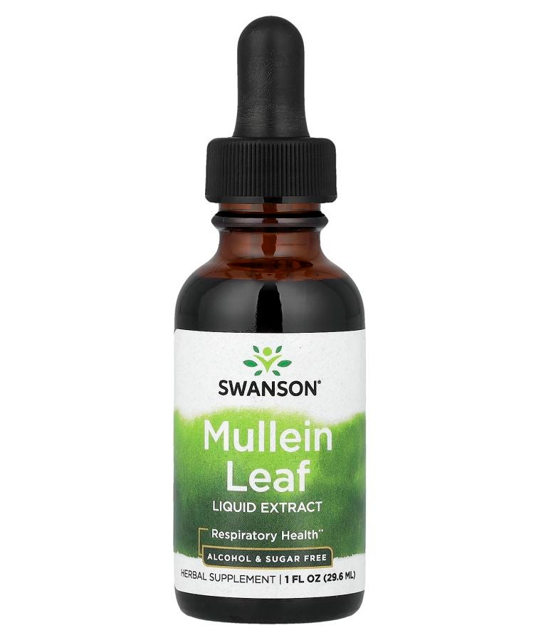 مستخلص سائل من ورق المولين خالي من الكحول والسكر 1 أونصة سائلة (29.6 مل)